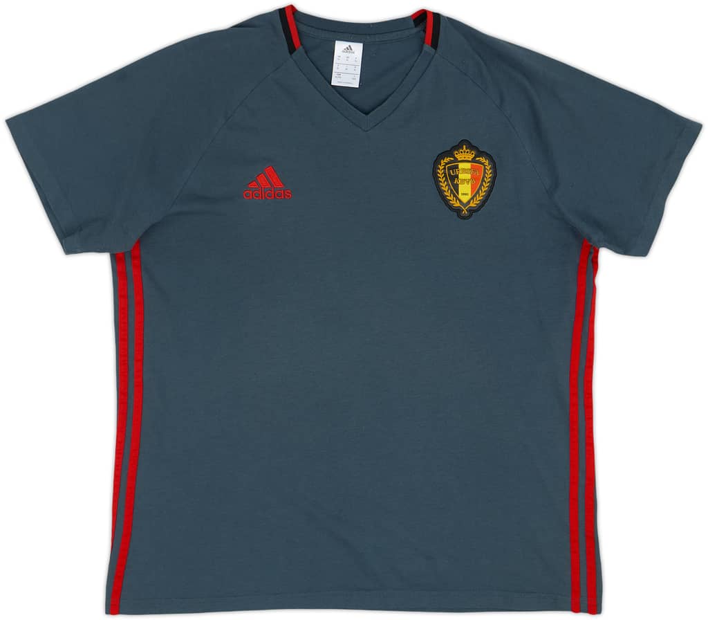 2015-16 Belgium adidas Cotton Tee - 6/10 - (XL)