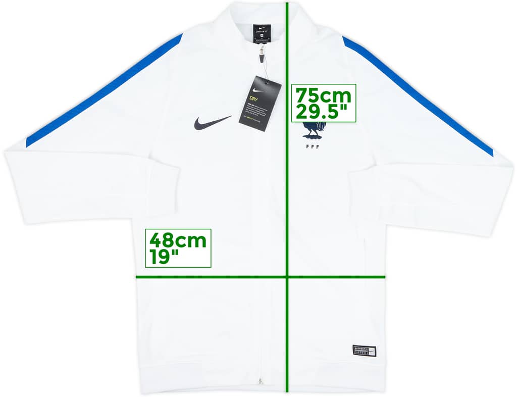 2017-18 France Nike Track Jacket (M)