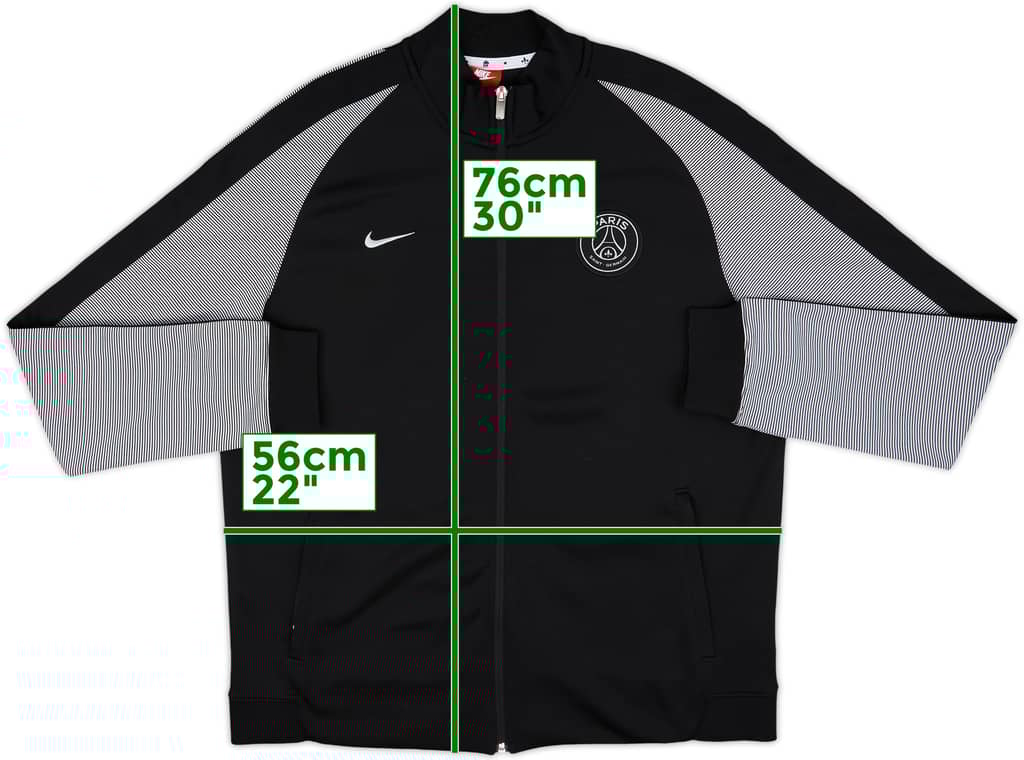 2016-17 Paris Saint-Germain Nike Track Jacket - 9/10 - (XL)