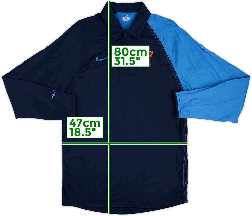 2004-06 Portugal Nike Polo Shirt - 8/10 - (M)