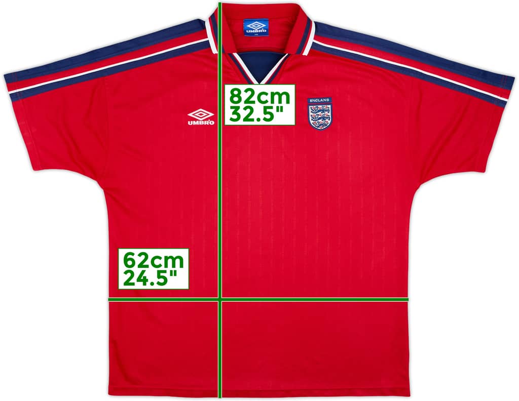 1998-00 England Umbro Training Shirt - 8/10 - (XXL)