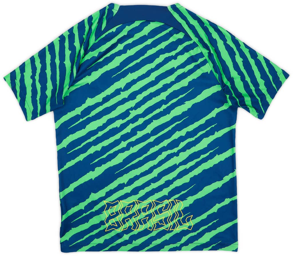 2022-23 Brazil Nike Training Shirt - 9/10 - (XL.Boys)