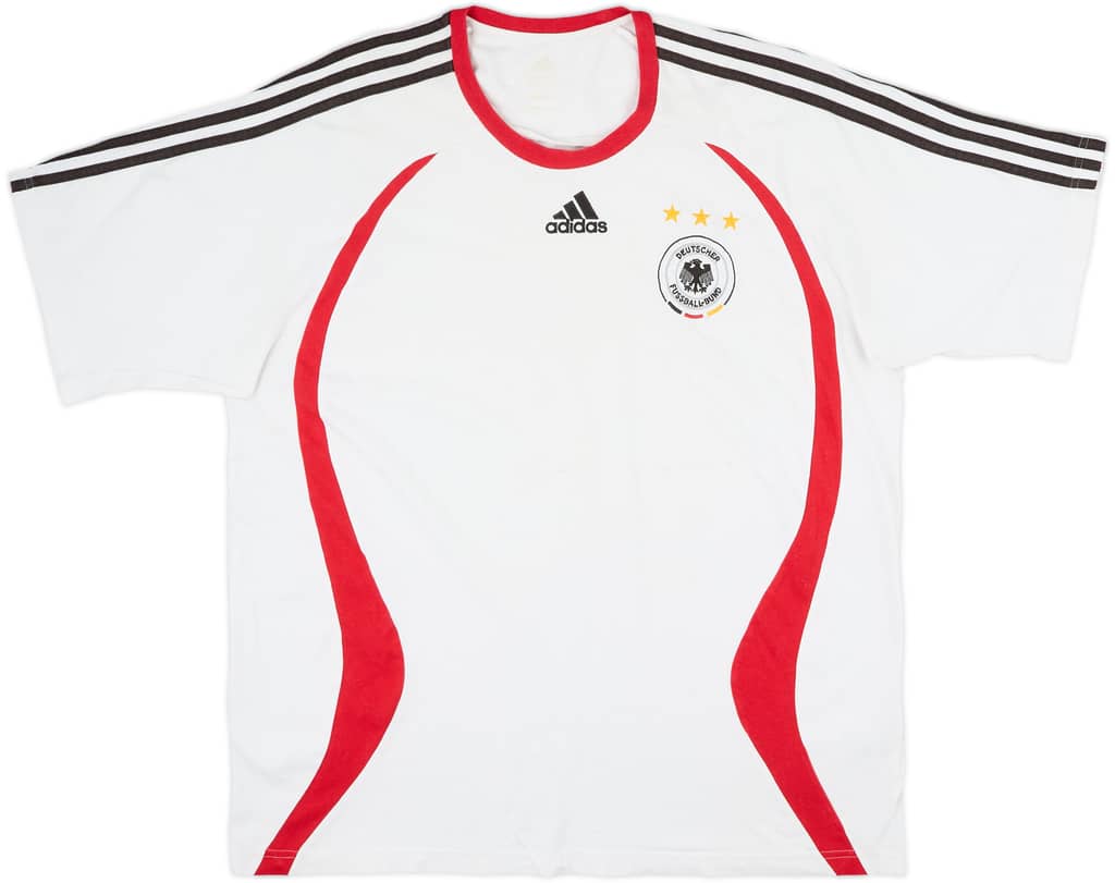 2006-08 Germany adidas Cotton Tee - 7/10 - (XXL)