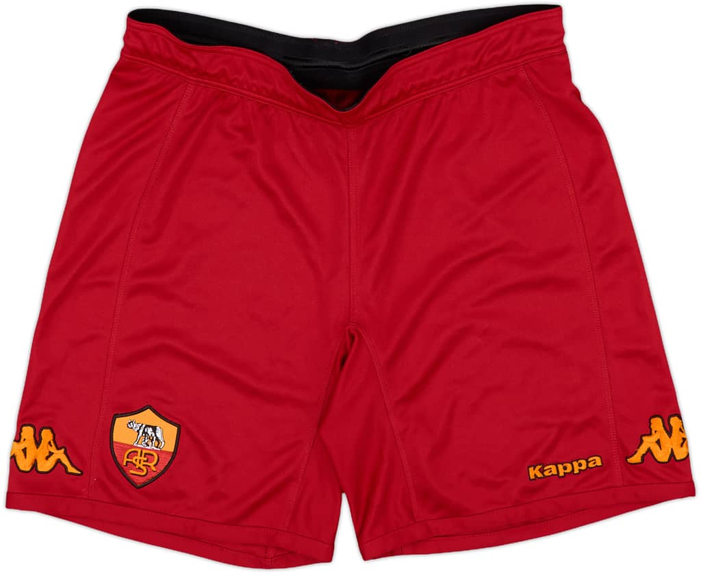 2009-10 Roma Home Shorts - 8/10 - (L)