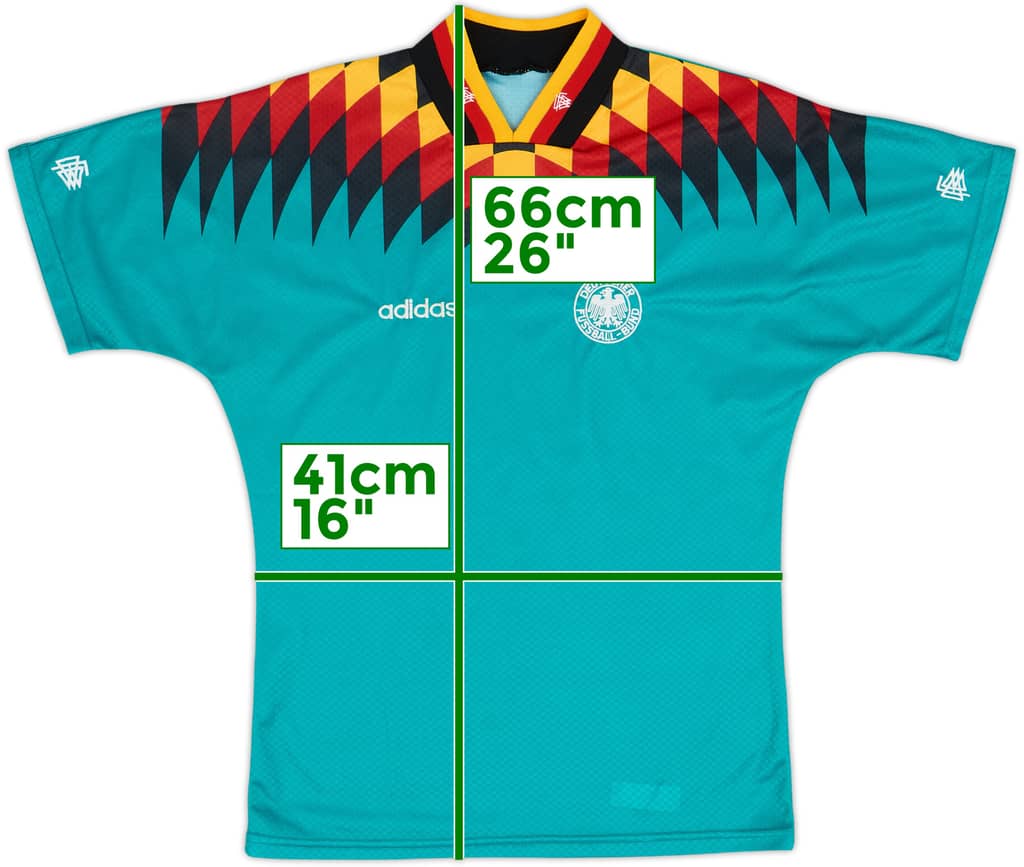 1994-96 Germany Away Shirt - 9/10 - (L.Boys)