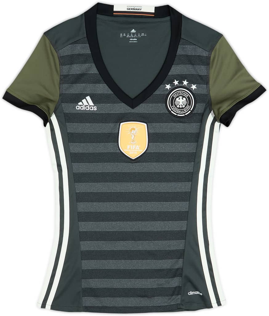 2015-17 Germany Away Shirt - 8/10 - (Women's XXS)