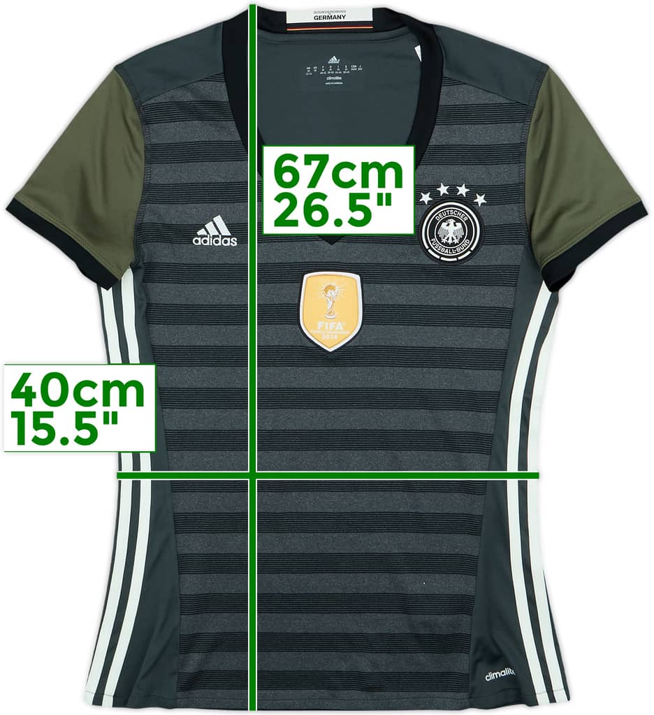 2015-17 Germany Away Shirt - 8/10 - (Women's S)