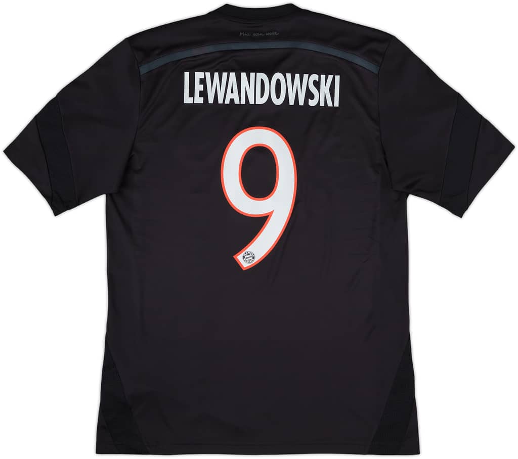 2014-15 Bayern Munich Third Shirt Lewandowski #9 - 8/10 - (M)