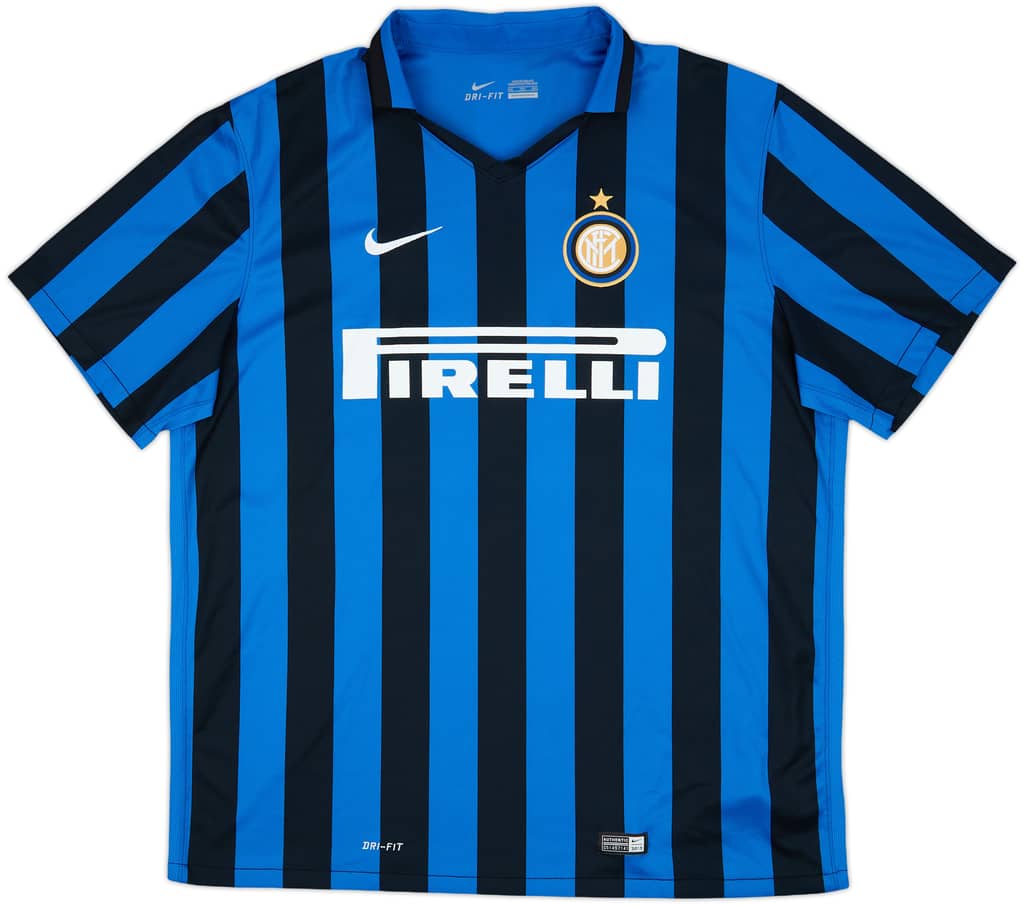 2015-16 Inter Milan Home Shirt - 10/10 - (XXL)