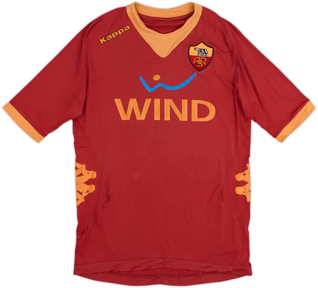 2011-12 Roma Home Shirt - 4/10 - (XXL)