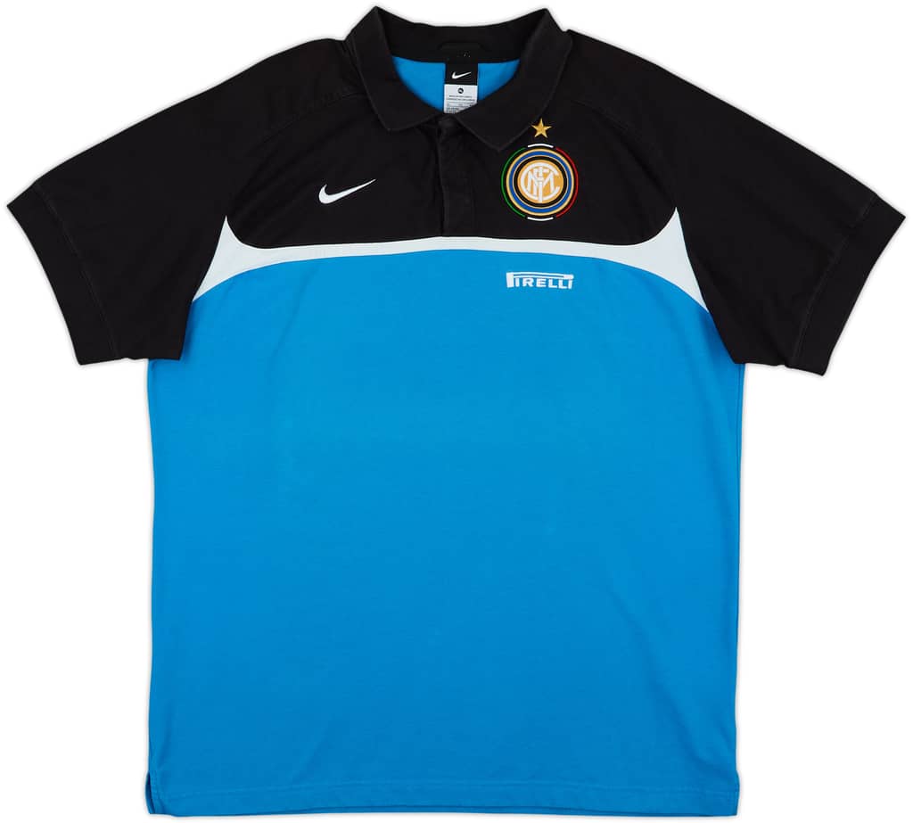 2010-11 Inter Milan Nike Polo Shirt - 7/10 - (XL)