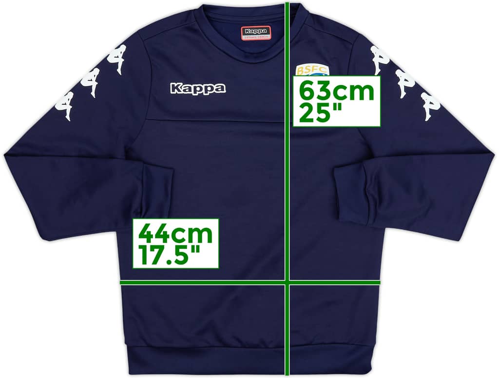 2018-19 Brescia Kappa Sweat Top - 8/10 - (L.Boys)