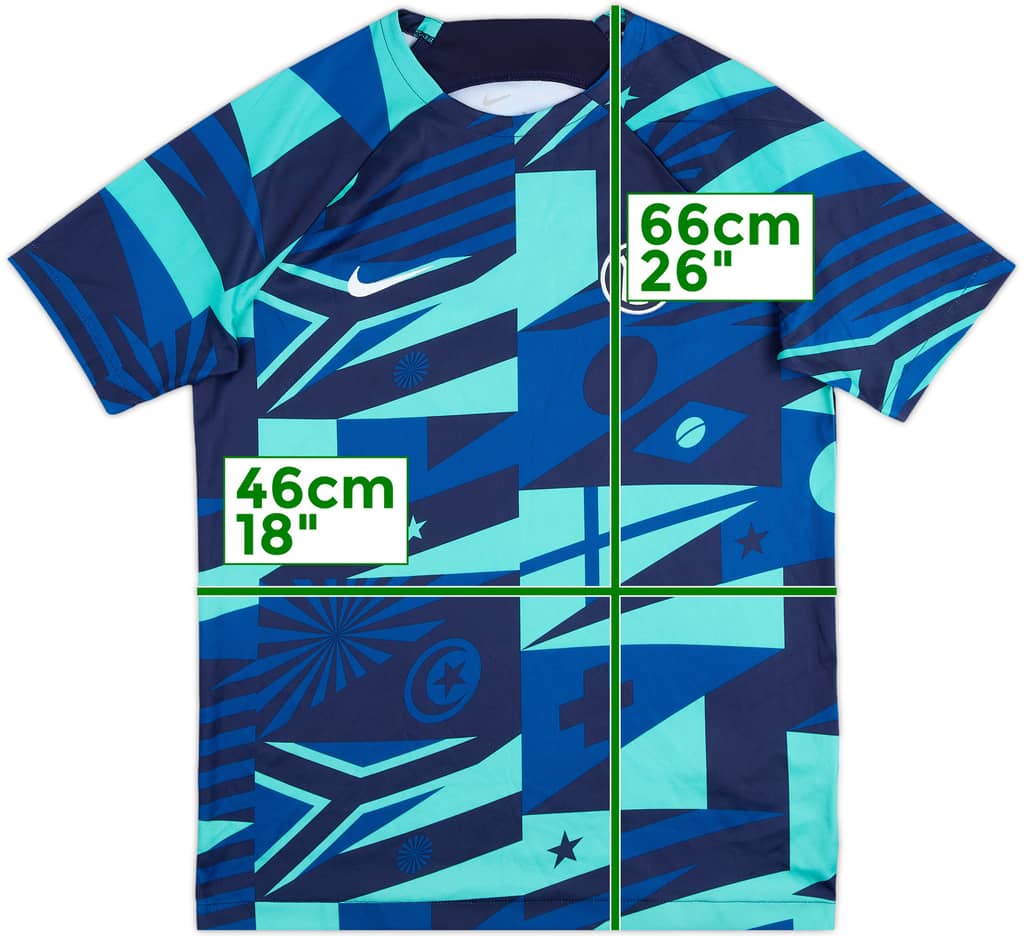 2022-23 Inter Milan Nike Training Shirt - 9/10 - (13-15 Years)