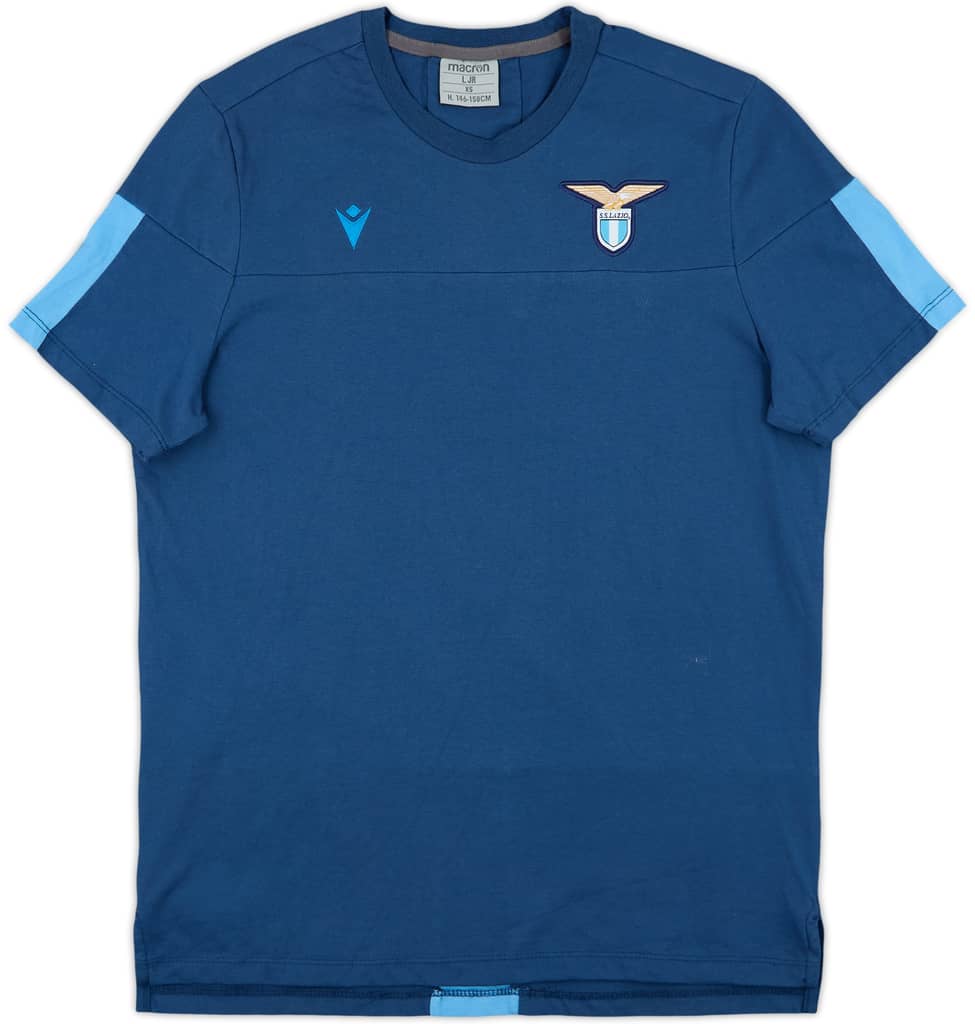 2019-20 Lazio Macron Cotton Tee - 8/10 - (13-14 Years)