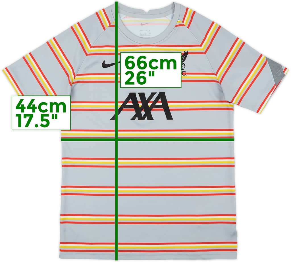 2021-22 Liverpool Nike Training Shirt - 7/10 - (13-15 Years)
