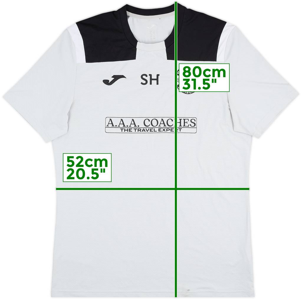 2024-25 Hibernian Joma Staff Issue Training Shirt SH - 6/10 - (XL)