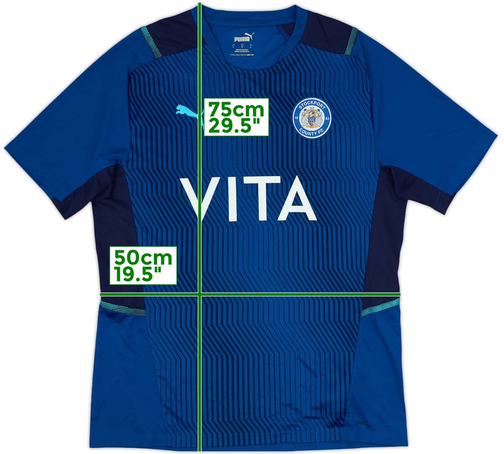 2020-21 Stockport Puma Training Shirt - 6/10 - (L)