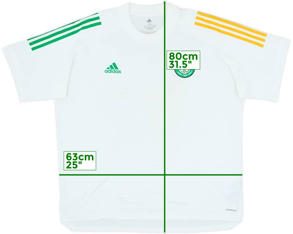 2020-21 Celtic adidas Training Shirt - 6/10 - (XL)