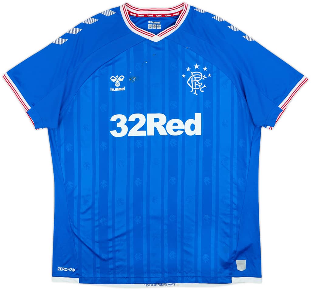 2018-19 Rangers Home Shirt - 4/10 - (3XL)