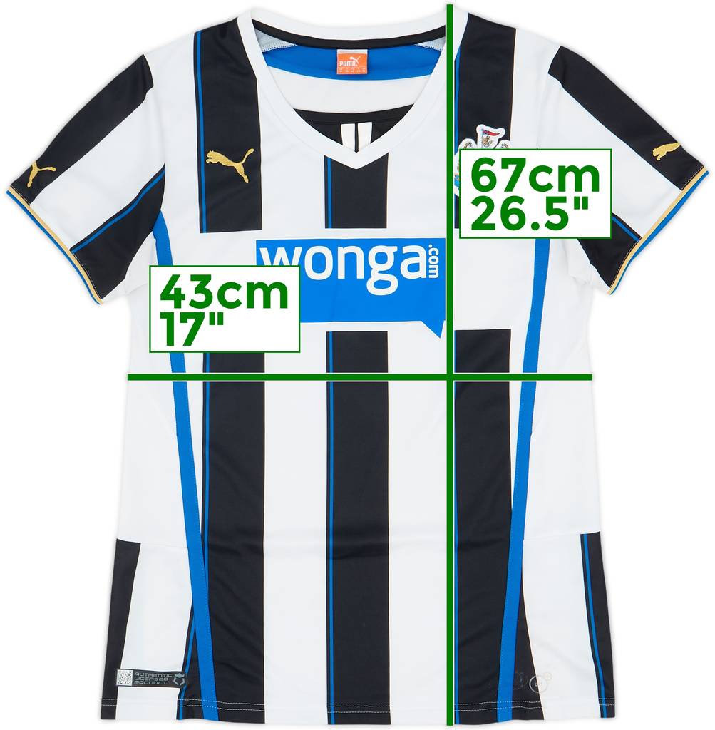 2013-14 Newcastle Home Shirt - 8/10 - (Women's M)