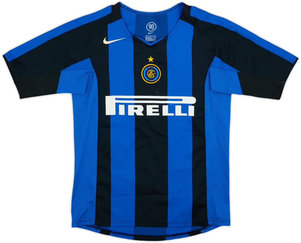 2004-05 Inter Milan Home Shirt - 6/10 - (L.Boys)
