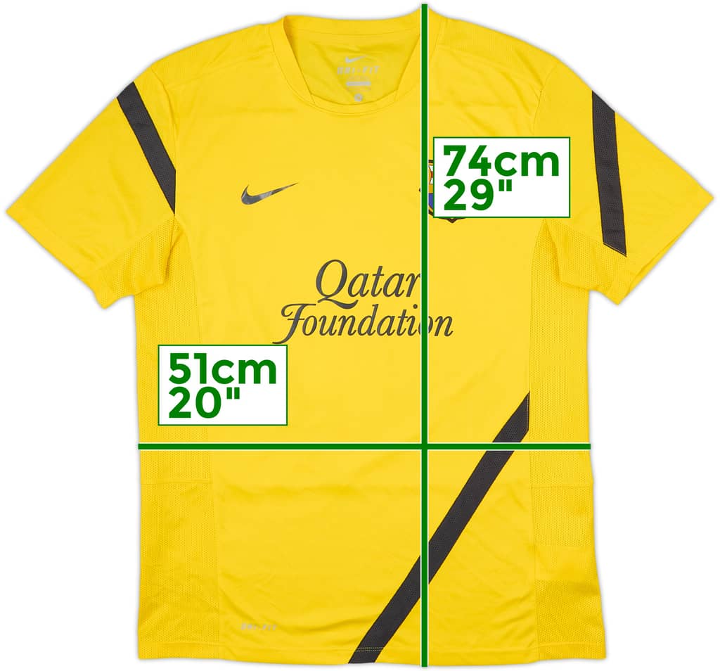 2010-11 Barcelona Nike Training Shirt - 9/10 - (M)