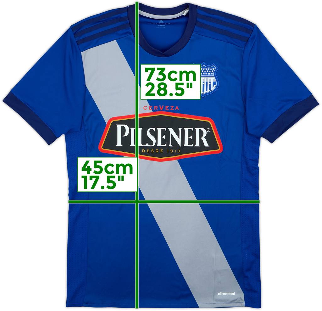 2017 Emelec Home Shirt - 8/10 - (S)
