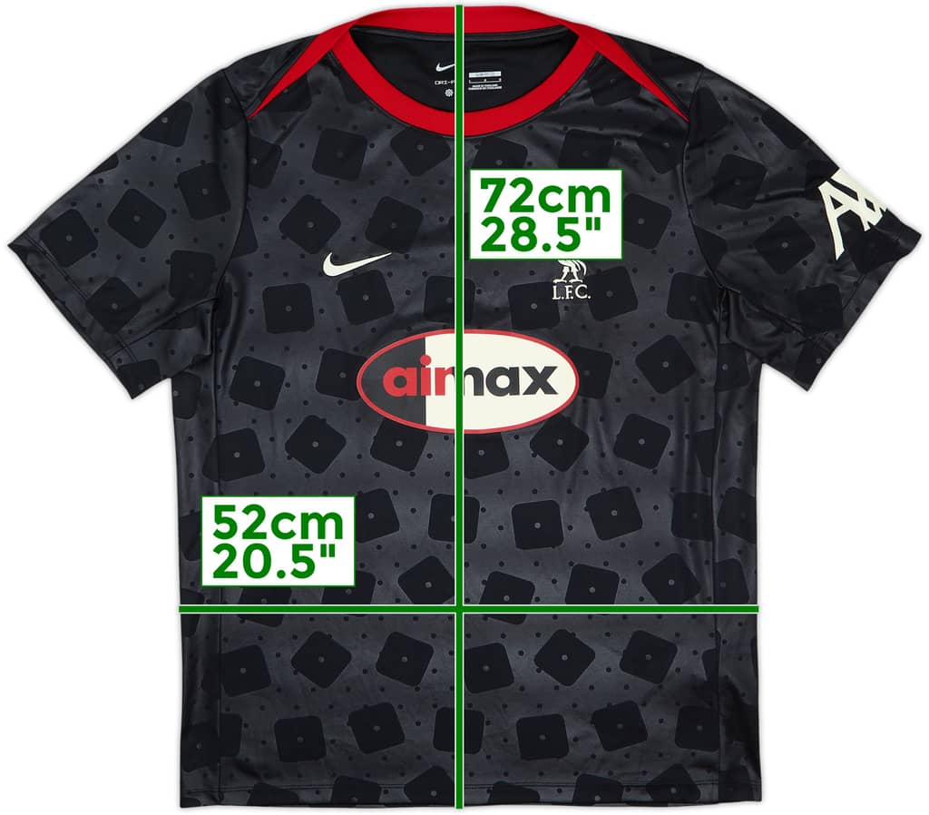 2024-25 Liverpool Nike Air Max Training Shirt - 8/10 - (L)