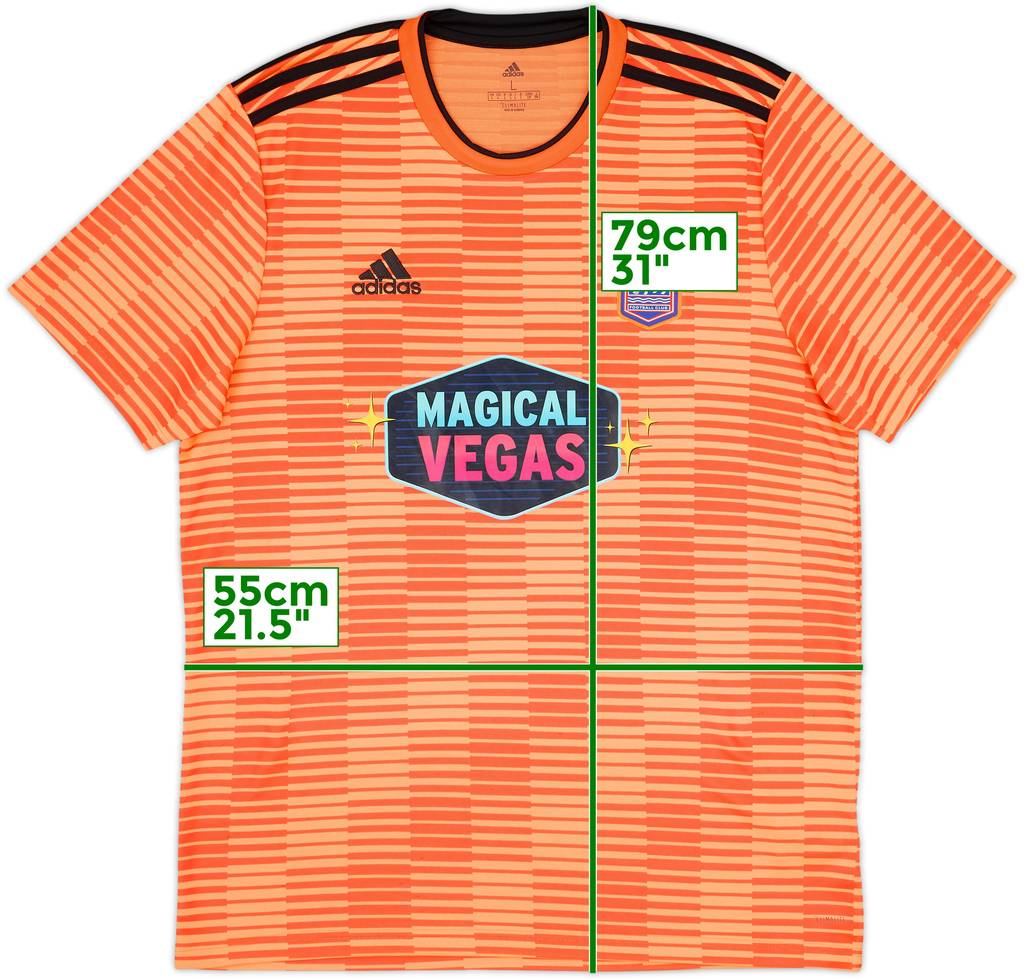 2018-20 Ipswich Away Shirt - 9/10 - (L)