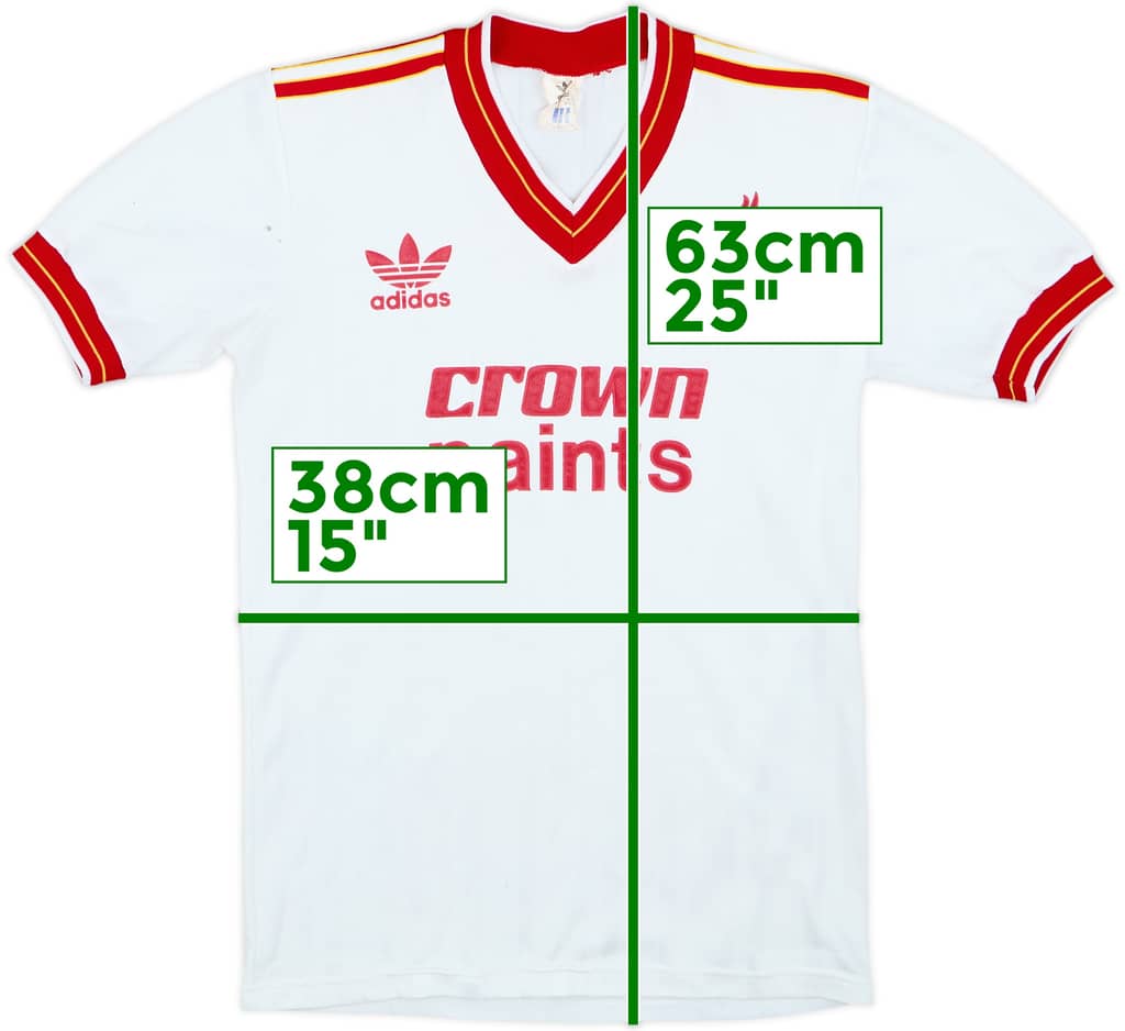 1985-86 Liverpool Away Shirt - 7/10 - (Y)