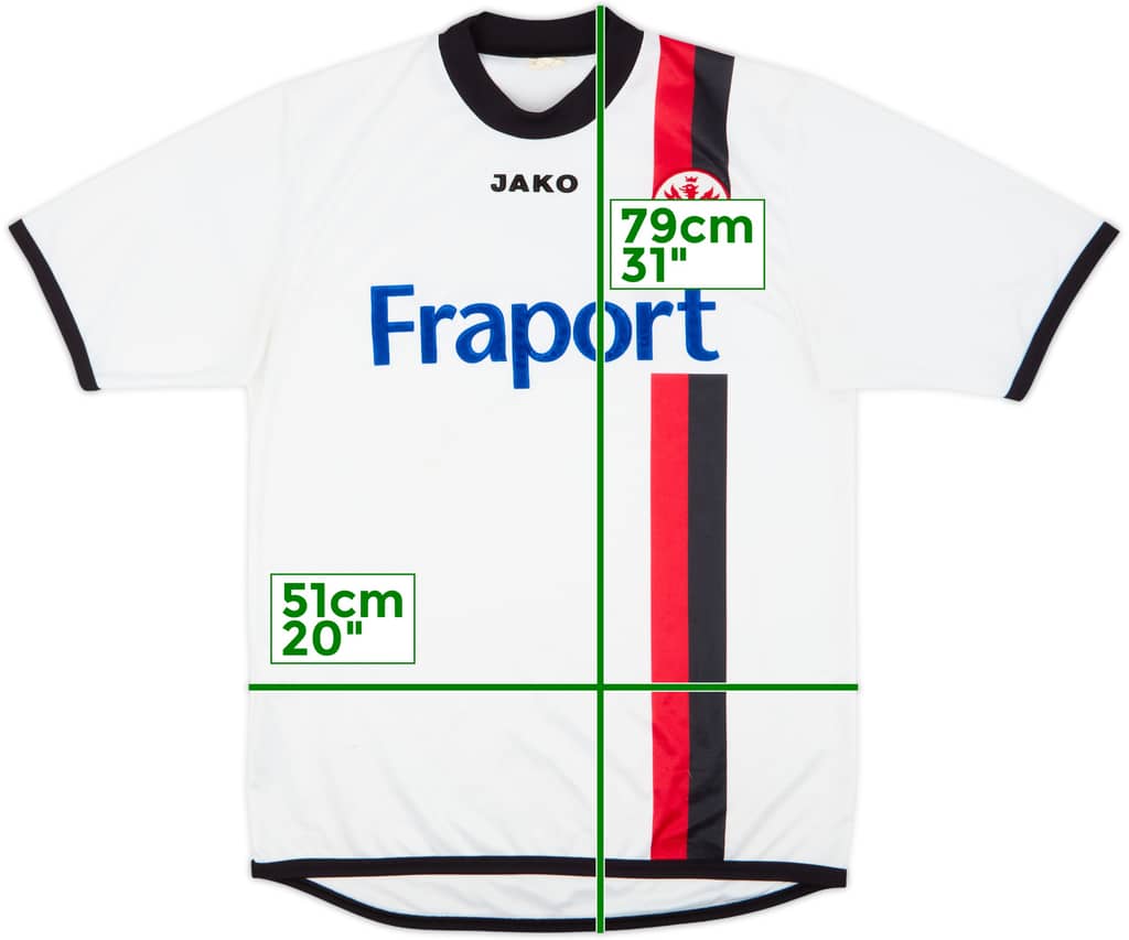 2005-06 Eintracht Frankfurt Away Shirt - 6/10 - (M/L)