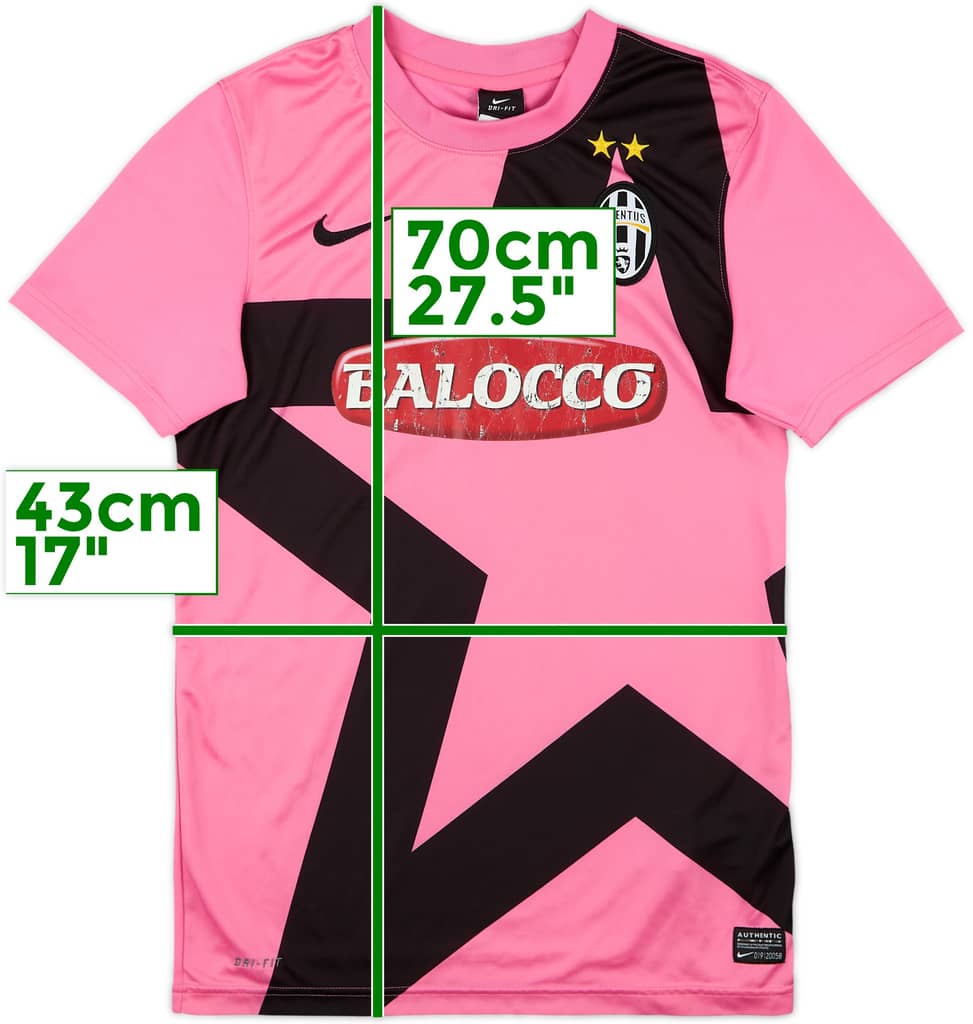 2011-13 Juventus Away Shirt - 5/10 - (S)