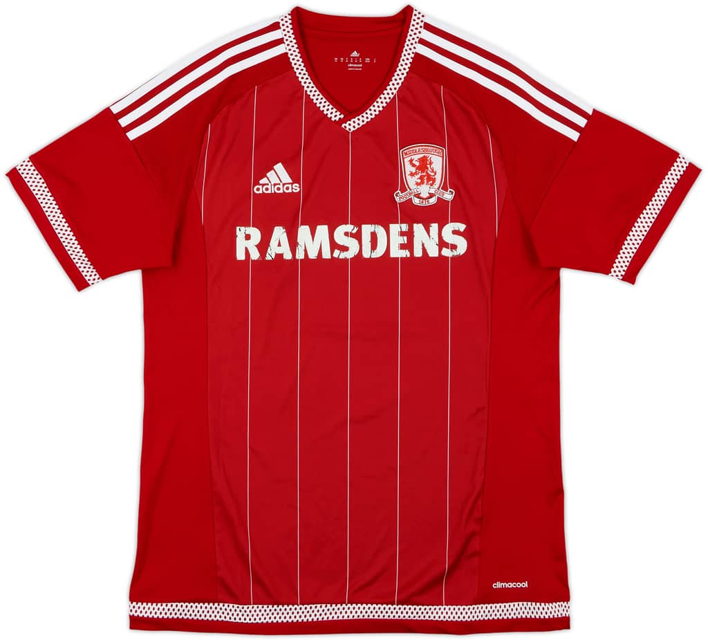 2015-16 Middlesbrough Home Shirt - 5/10 - (M)