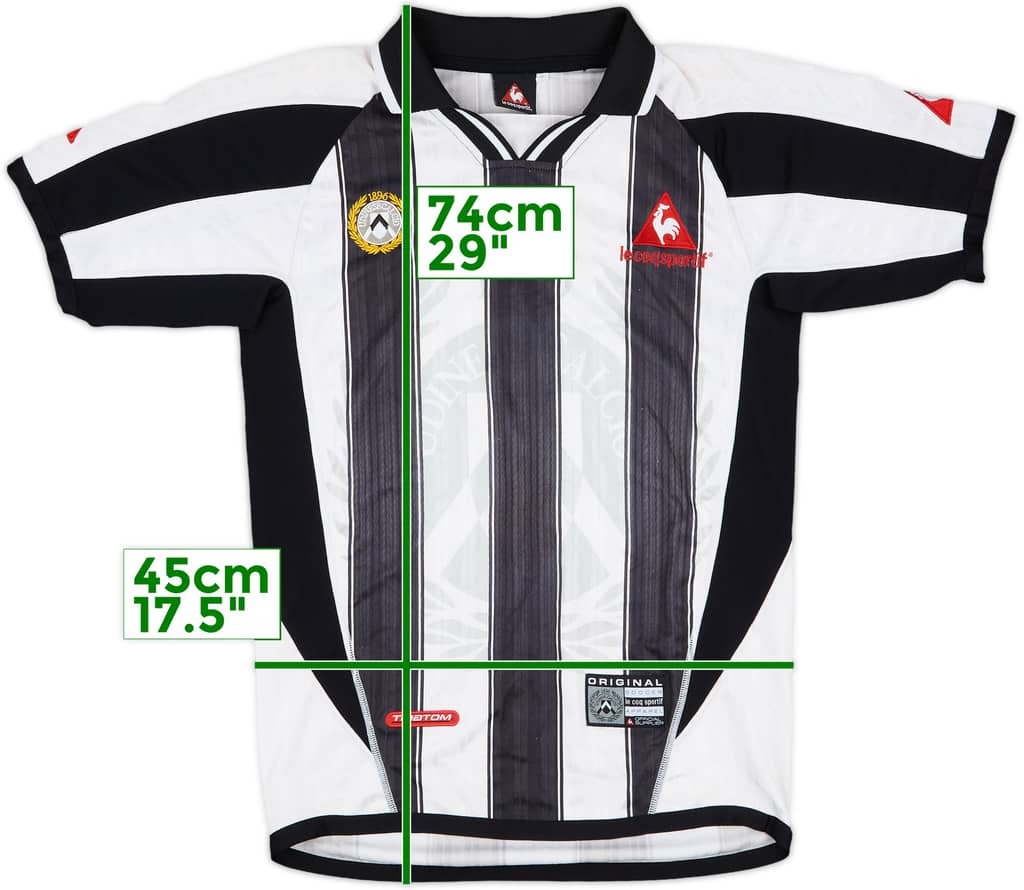 2002-03 Udinese Home Shirt - 6/10 - (S)