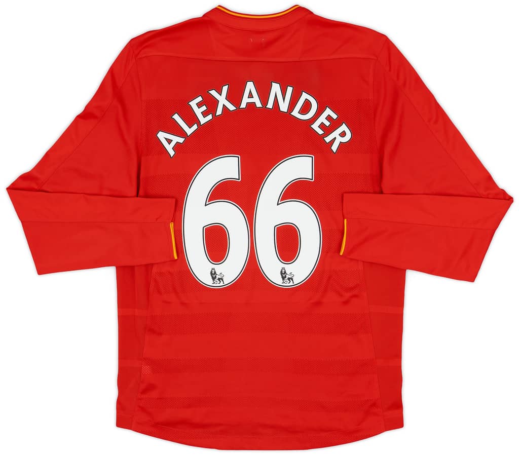 2016-17 Liverpool Home L/S Shirt Alexander #66 - 7/10 - (M)