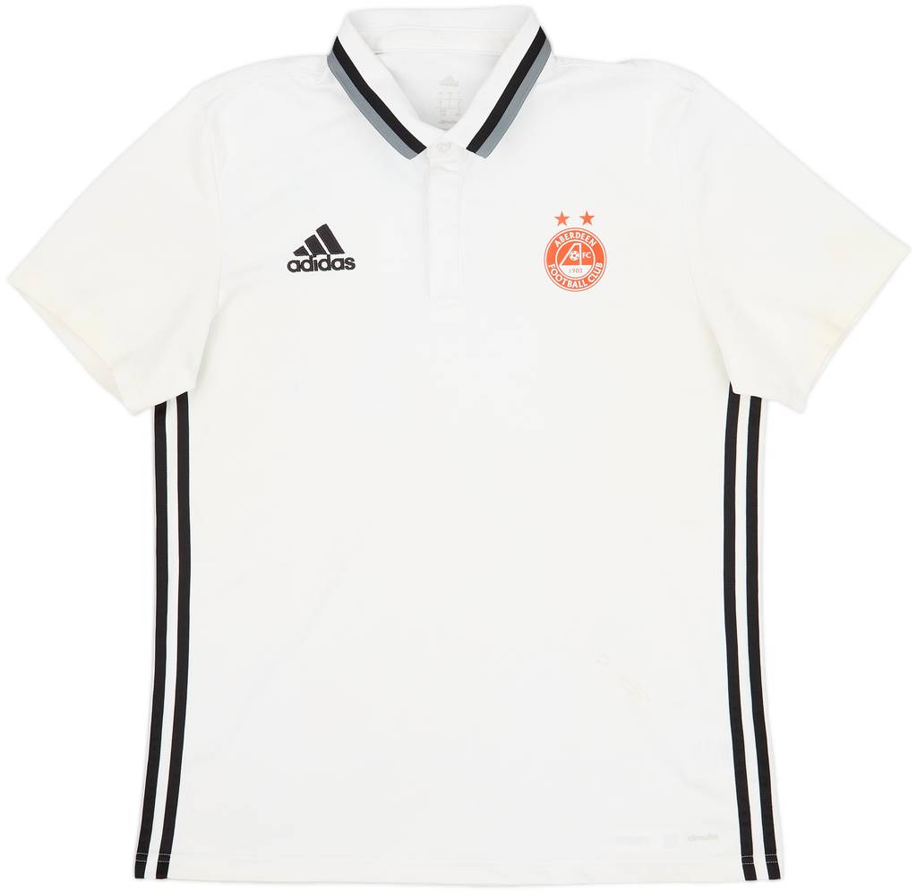 2015-16 Aberdeen adidas Polo Shirt - 5/10 - (L)