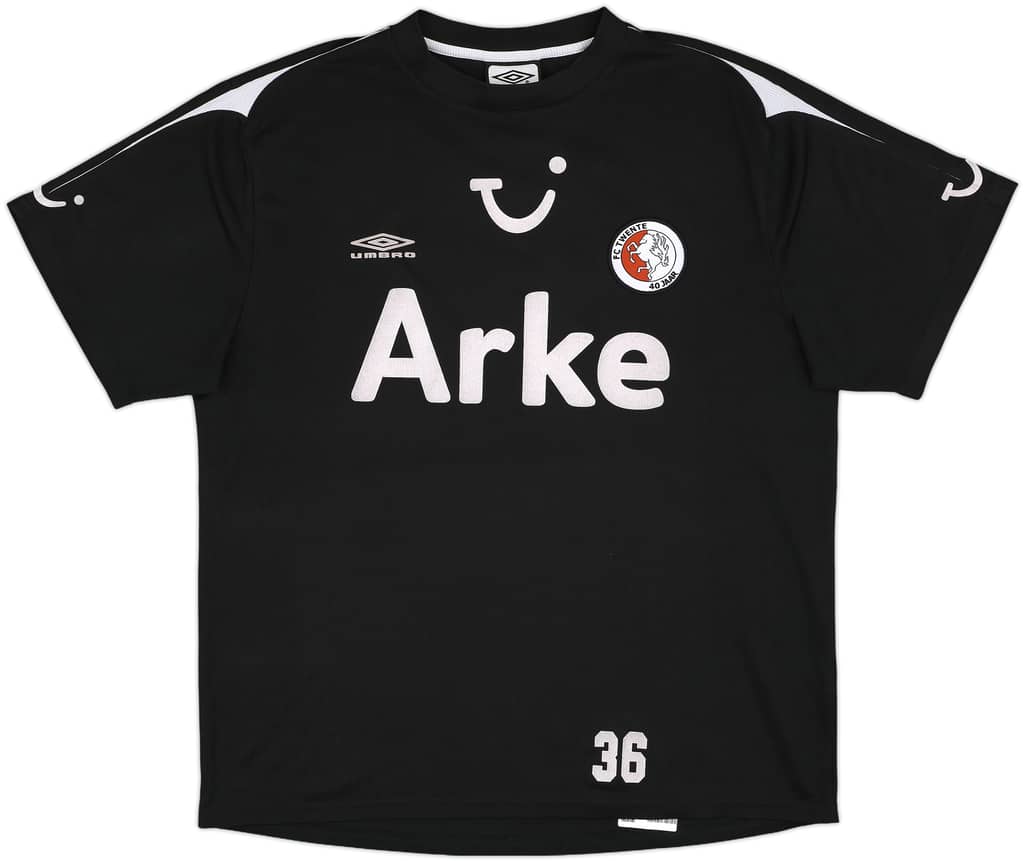 2005-06 FC Twente Umbro Player Issue Training Shirt #36 - 8/10 - (XL)
