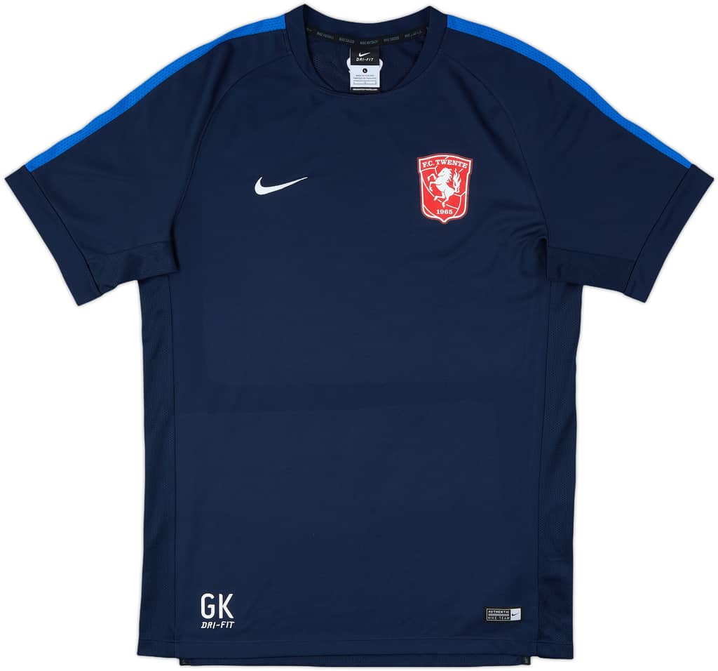 2015-16 FC Twente Staff Issue Nike Training Shirt GK - 9/10 - (L)