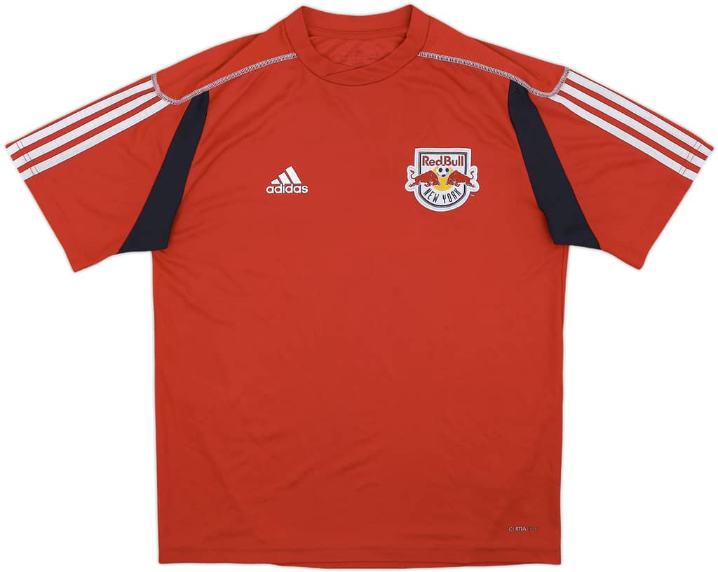 2009-10 New York Red Bulls adidas Training Shirt - 6/10 - (M)