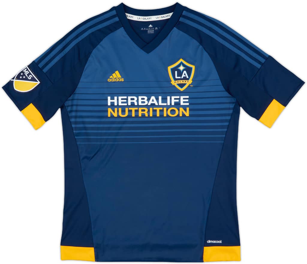 2015-16 LA Galaxy Away Shirt - 10/10 - (XL.Boys)