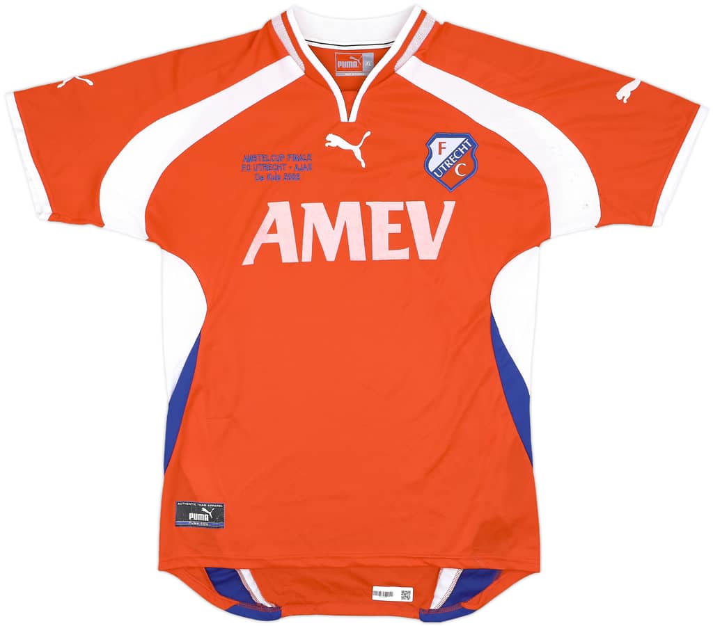 2001-02 Utrecht 'Cup Final' Home Shirt - 6/10 - (XL)