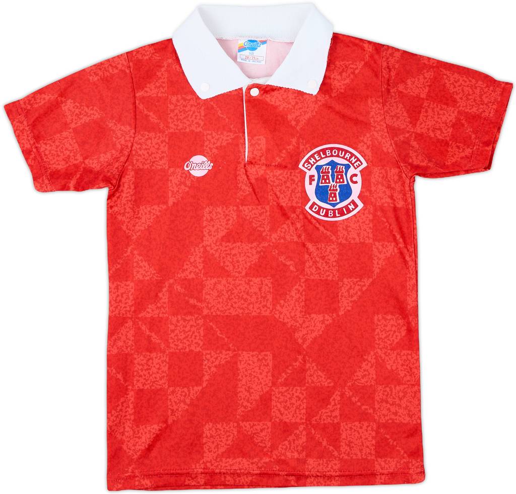 1991-92 Shelbourne Home Shirt - 9/10 - (S.Boys)