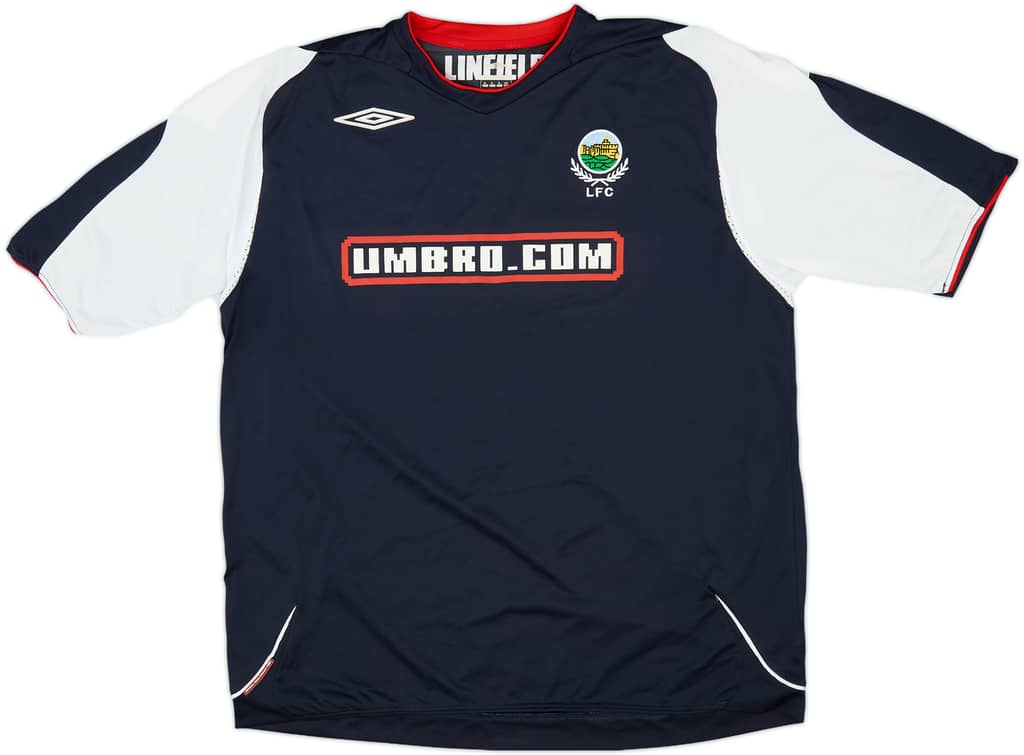 2006-07 Linfield Away Shirt - 8/10 - (XL)