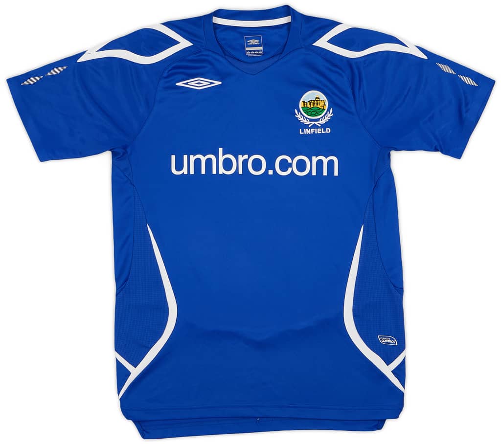 2008-09 Linfield Umbro Training Shirt - 9/10 - (S)