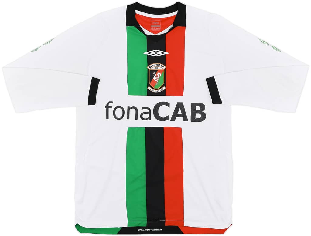 2008-09 Glentoran Away L/S Shirt - 7/10 - (S)