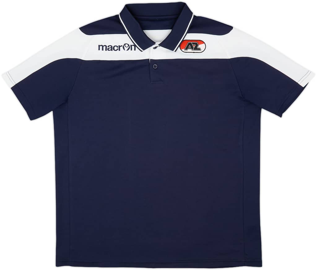 2013-14 AZ Alkmaar Macron Polo Shirt - 8/10 - (L)