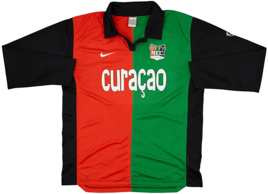 2008-10 NEC Nijmegen Home L/S Shirt - 7/10 - (XL)
