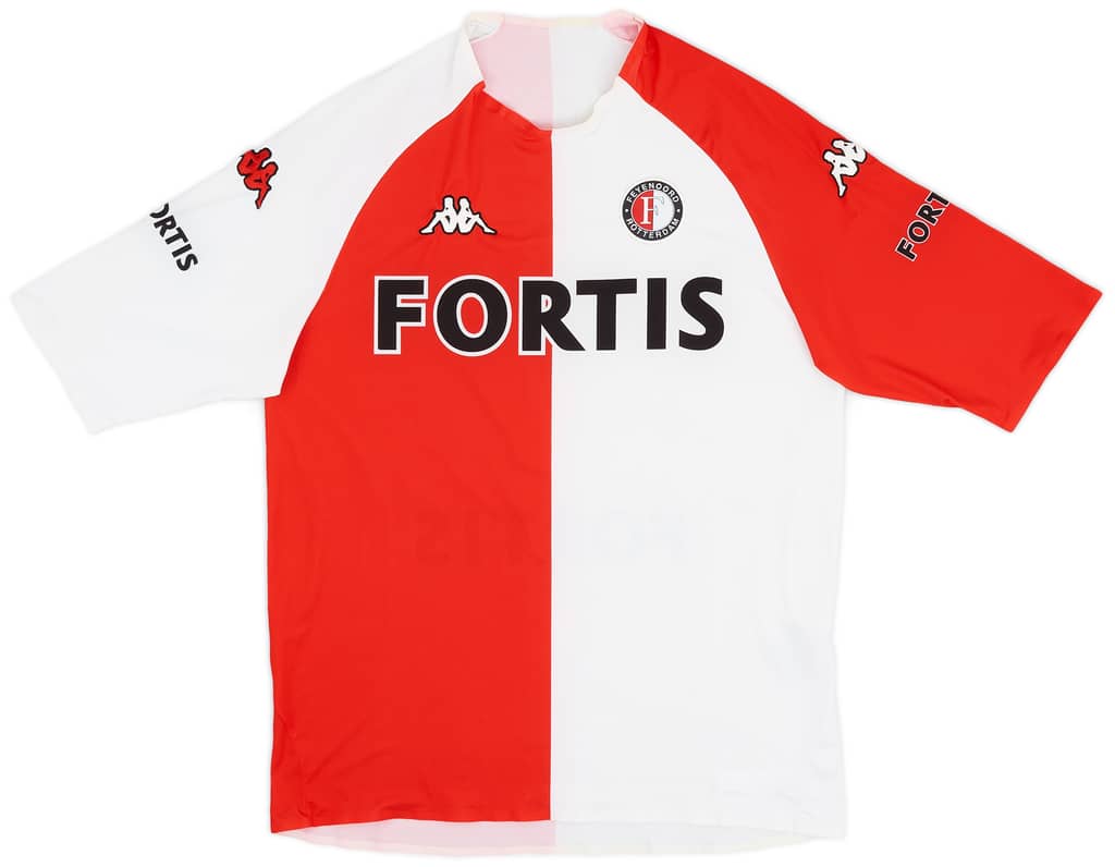 2006-07 Feyenoord Player Issue Home Shirt Buijs #7 - 6/10 - (XL)