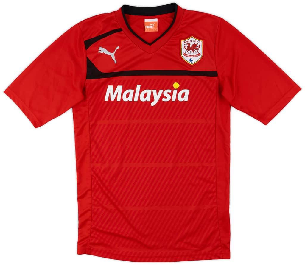 2012-13 Cardiff Home Shirt - 8/10 - (S)