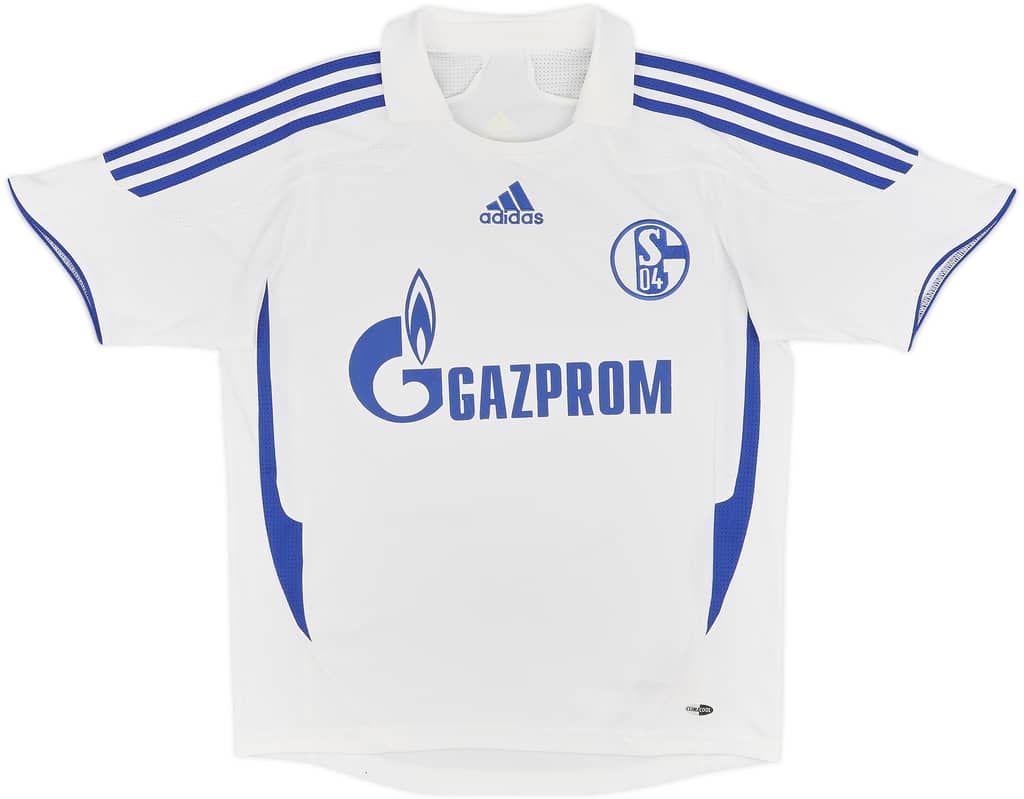 2007-08 Schalke Away Shirt - 8/10 - (L.Boys)